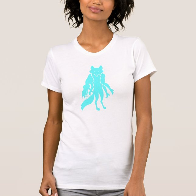 FURBIDDEN BLUE FOX WOMEN'S LIGHT TANK (Front)