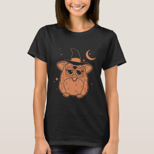 Furby Halloween Cute Witch Disguise Under The Moon T-Shirt