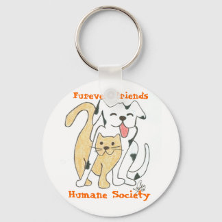 Furever Friends Humane Society Key Chain