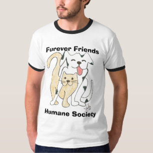 Furever Friends Humane Society logo tee