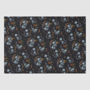 Furever Friends Spooky Ghost Cats  Tissue Paper