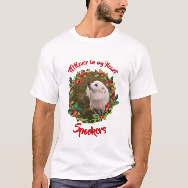 FURever In My Heart Christmas Pet Memorial 2 T-Shirt (Front)