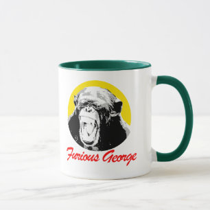 Furious George T-shirt Mug