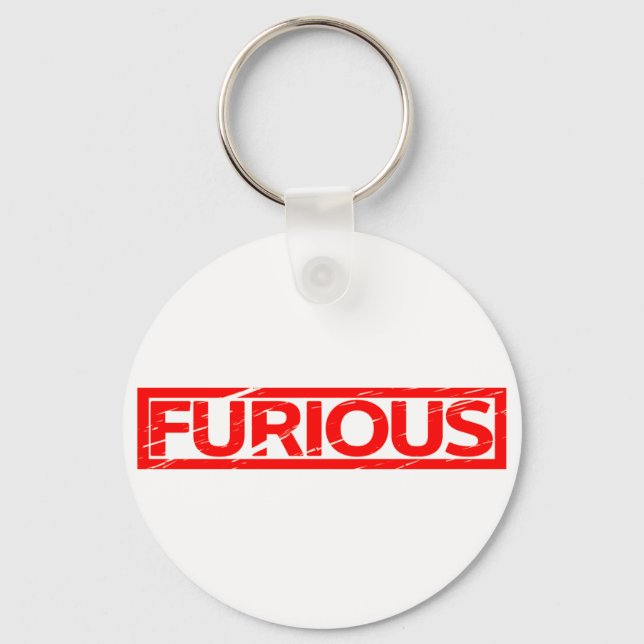 Furious Stamp Key Ring (Front)