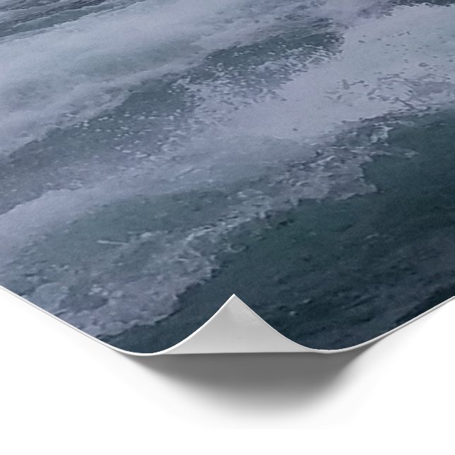 Furious Waters of the Niagara! Poster (Corner)