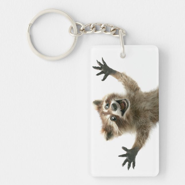 Furiously Happy Rory keychain (Front)