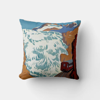 Furka-Oberalp Switzerland Cushion
