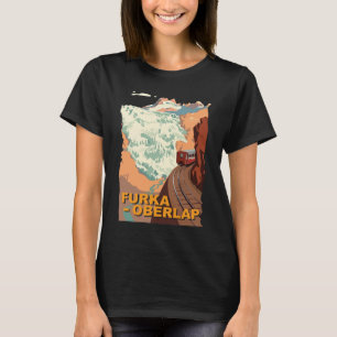 Furka-Oberlap Swiss Alps Train Travel T-Shirt