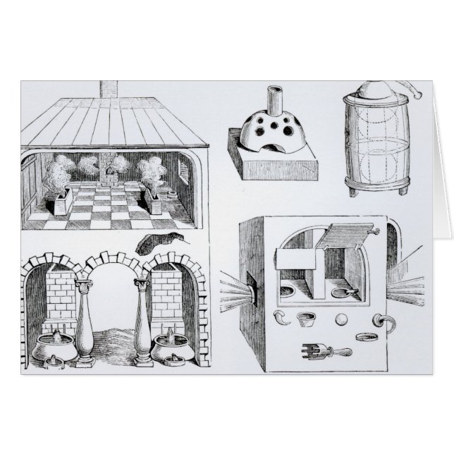 Furnaces and various Apparatus (Front Horizontal)