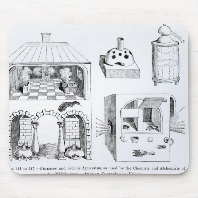 Furnaces and various Apparatus Mouse Mat (Front)