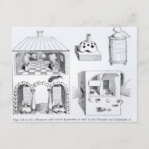 Furnaces and various Apparatus Postcard
