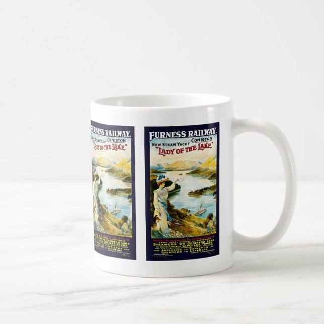 Furness Railway ~ Lady of the Lake Coffee Mug (Right)