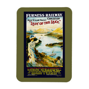 Furness Railway ~ Lady of the Lake Magnet