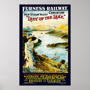 Furness Railway ~ Lady of the Lake Poster