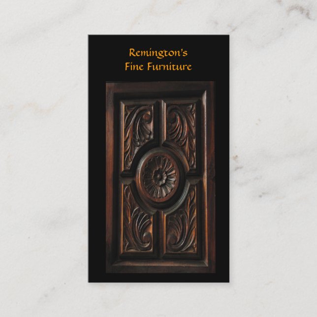 Furniture Business Card (Front)
