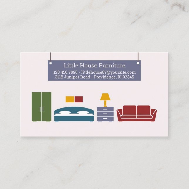 Furniture Business Card (Front)