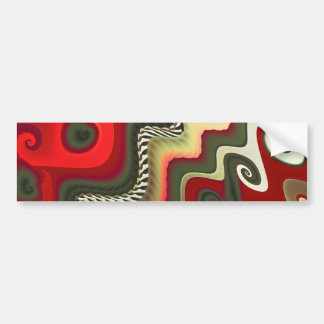 Furniture Fine Fractal Art Bumper Sticker