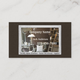 Furniture Home Decoration Retail Business Card