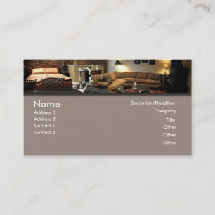 Furniture/Interior Design Business Card