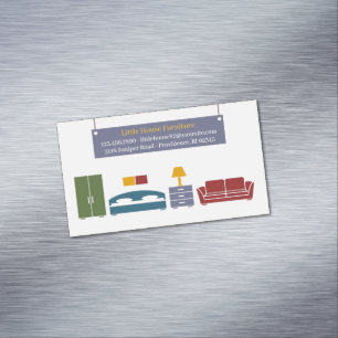 Furniture Magnetic Business Card