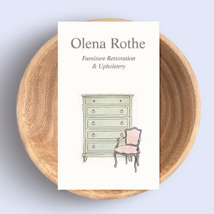 Furniture Refinishing, Repair and Restoration Call Calling Card