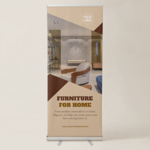 Furniture Sale Custom Vertical Retractable Banner