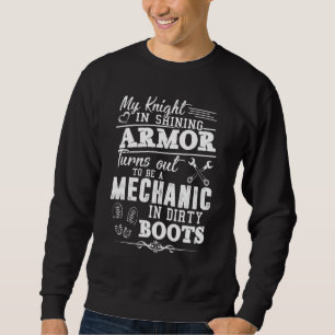 Furns Out To Be A Mechanic  Car Motorcycle Labour Sweatshirt