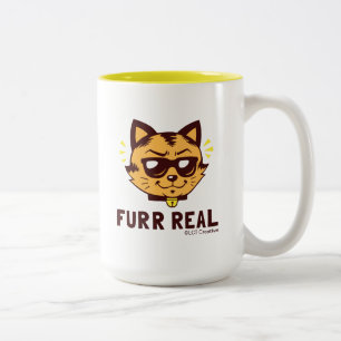 Furr Real Two-Tone Coffee Mug