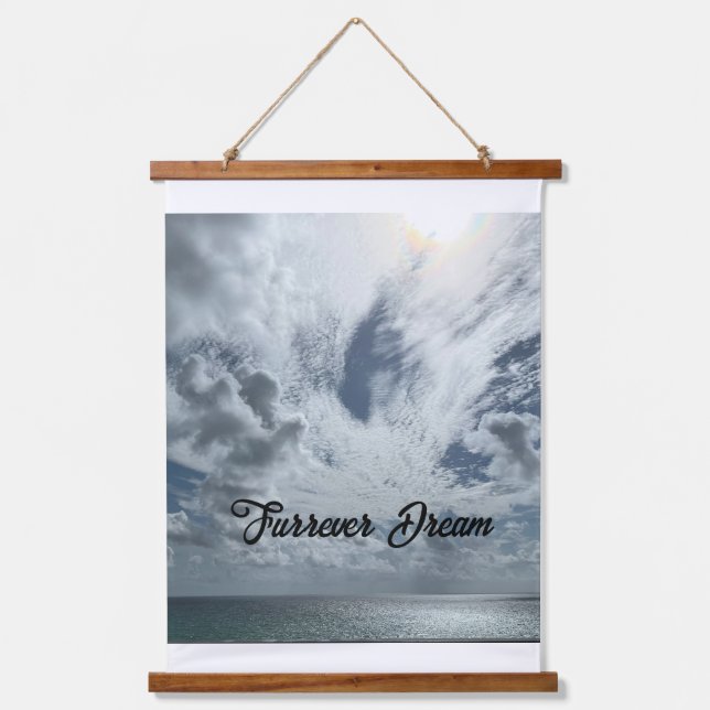 Furrever Dream Wall Art Decor Tapestry (Front)