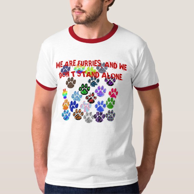 FURRIES DONT STANDALONE T-Shirt (Front)