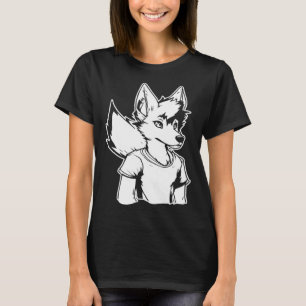 Furries Fursona  Cosplay Furry Fandom T-Shirt