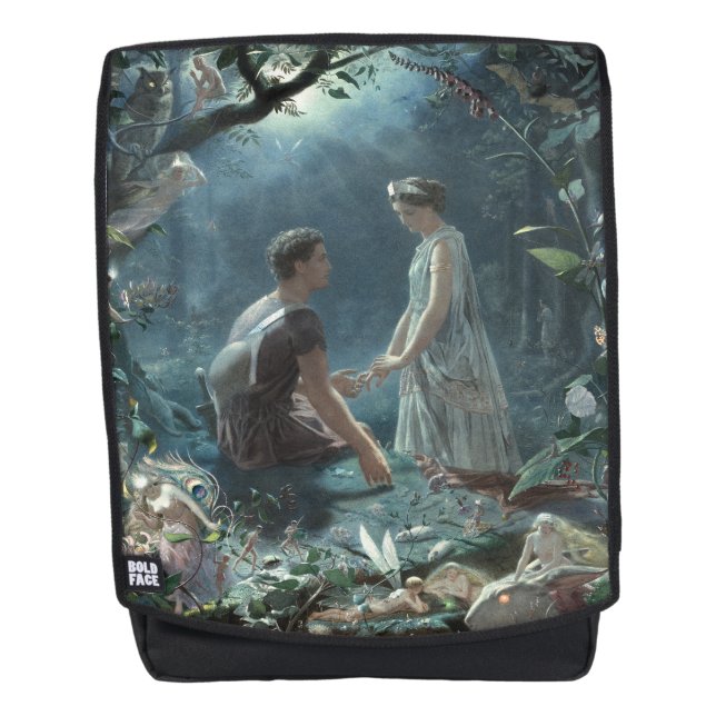 Furries: Shakespeare's A Midsummer Night's Dream Backpack (Front)