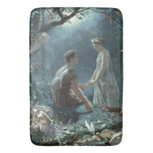Furries: Shakespeare's A Midsummer Night's Dream Bath Mat