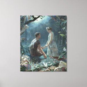 Furries: Shakespeare's A Midsummer Night's Dream Canvas Print