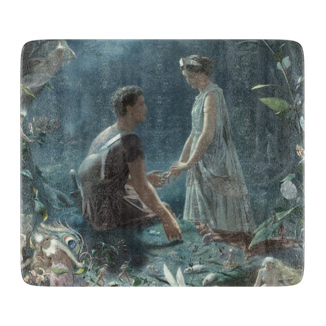 Furries: Shakespeare's A Midsummer Night's Dream Cutting Board (Front)