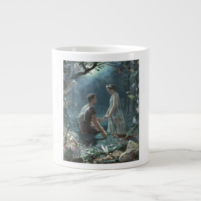 Furries: Shakespeare's A Midsummer Night's Dream Large Coffee Mug (Front)