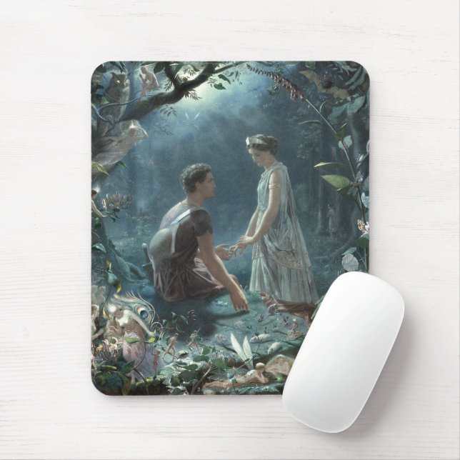 Furries: Shakespeare's A Midsummer Night's Dream Mouse Mat (With Mouse)