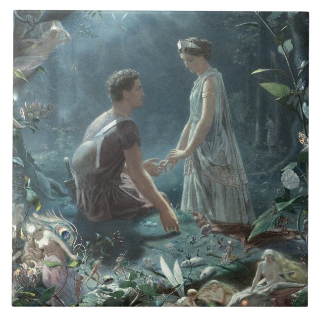 Furries: Shakespeare's A Midsummer Night's Dream Tile (Front)