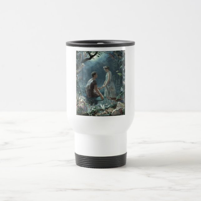 Furries: Shakespeare's A Midsummer Night's Dream Travel Mug (Center)