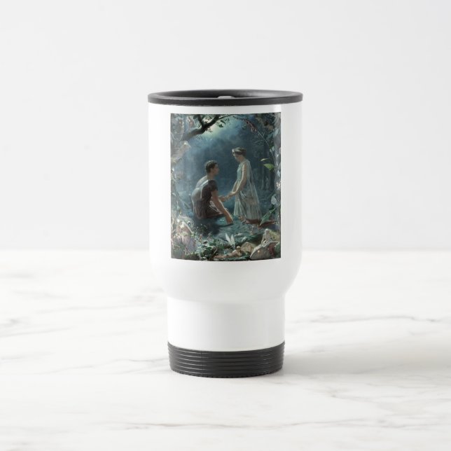 Furries: Shakespeare's A Midsummer Night's Dream Travel Mug (Center)