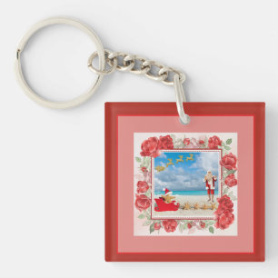 Furry and Bright Christmas Key Ring