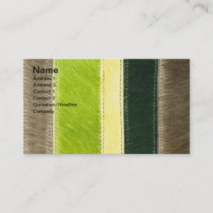 Furry background business card
