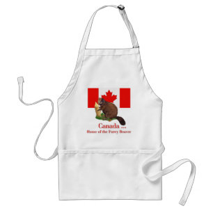 Furry Beaver Standard Apron