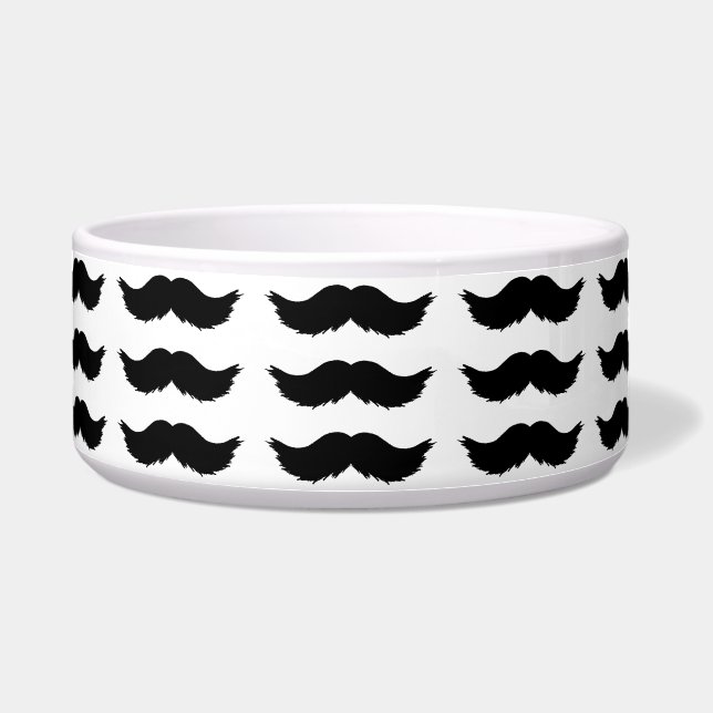 Furry Black Moustache (Front)