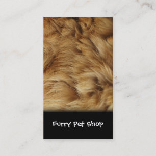 Furry Business Card for Pet Shop / Pet Care