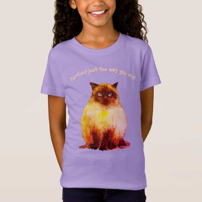 Furry cat T-Shirt (Front)