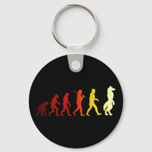 Furry evolution key ring