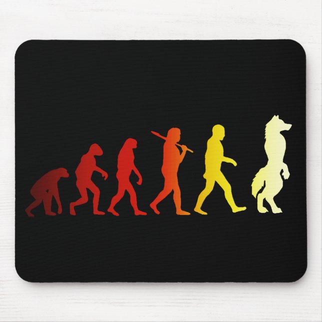 Furry evolution mouse mat (Front)