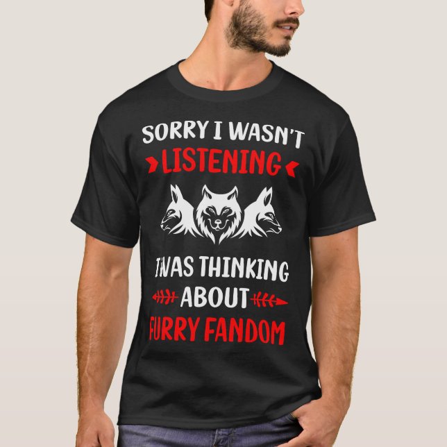 Furry Fandom Furrie Fursona Fursuit Anthro T-Shirt (Front)