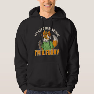 Furry Fandom - Furries Fursona Fursuit Hoodie